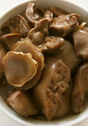 お袋の味♡鶏肝の生姜煮-レシピのメイン写真