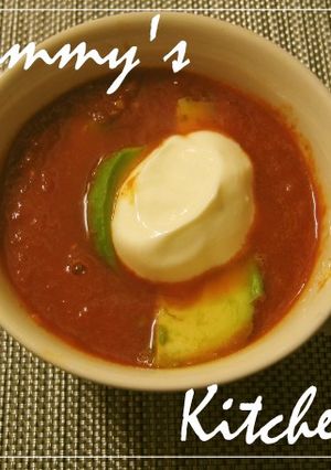 トマトスープ☆メキシコ風に♪-レシピのメイン写真