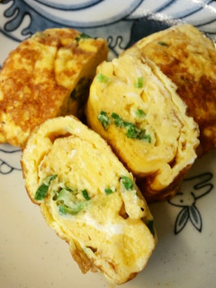 卵焼き∞青ネギと煎りごま-レシピのメイン写真