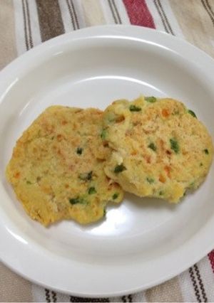 離乳食☆おからとツナのおやき-レシピのメイン写真