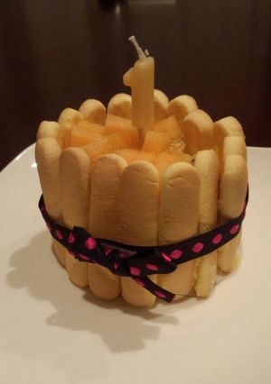1歳の誕生日ケーキ　＊水切り不要＊-レシピのメイン写真