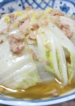 ◆糖尿病◆白菜とライトフレークの煮物-レシピのメイン写真