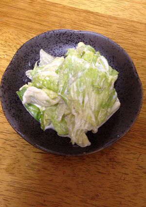 簡単レタス 覚え書き-レシピのメイン写真