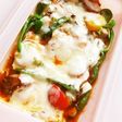 ルクエで♡ささみと茸のトマトチーズ蒸し♬