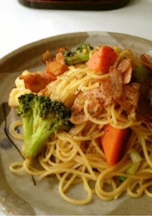 野菜たっぷり☆梅酢パスタ-レシピのメイン写真