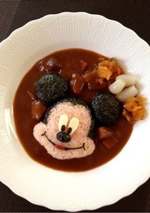 ミッキーマウス★カレー-レシピのメイン写真