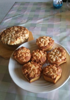 栗のクランブルケーキ-レシピのメイン写真