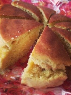 ふわふわ豆腐バナナケーキ-レシピのメイン写真