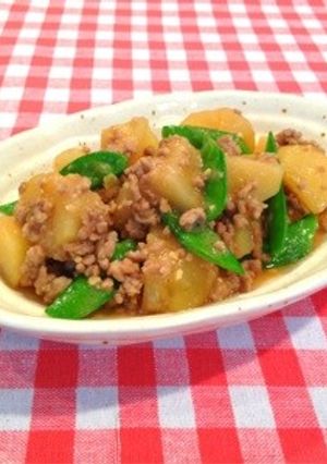 じゃがいも味噌そぼろ煮-レシピのメイン写真