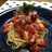 青しそトマトの冷製パスタ
