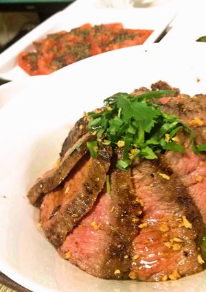 『佰食屋』風〜♪簡単・絶品♡ステーキ丼-レシピのメイン写真