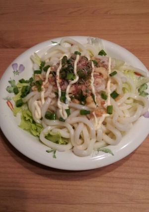 冷製ツナマヨサラダうどん☆-レシピのメイン写真