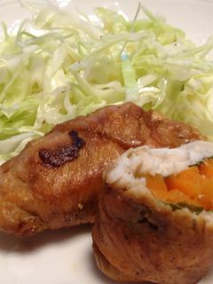 簡単!ササミのロール照り焼き-レシピのメイン写真