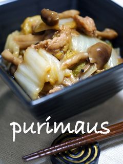 鶏挽肉と白菜の炒め煮-レシピのメイン写真