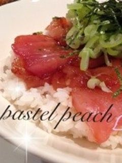 マグロの漬け丼♪-レシピのメイン写真