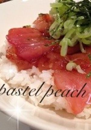 マグロの漬け丼♪-レシピのメイン写真