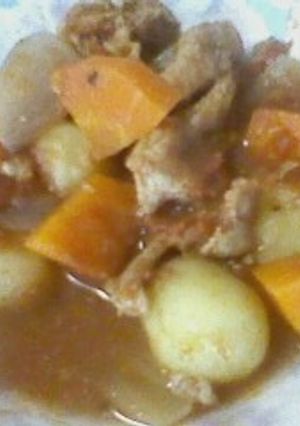 カゴメかけるトマトで、肉じゃが-レシピのメイン写真
