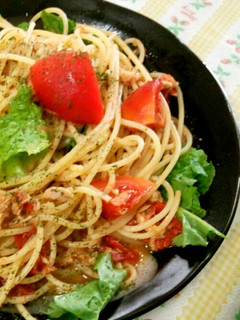 ツナトマパスタ-レシピのメイン写真