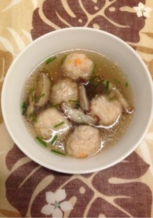 鶏のつみれ汁-レシピのメイン写真