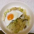 アンチョビとキャベツで大人な焼きそば