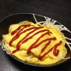 パスタソースでオムナポリタン-レシピのメイン写真