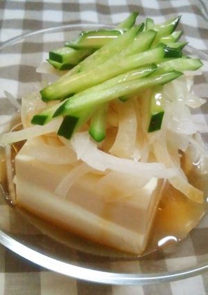 オニオンスライスdeイタリアン風!?冷奴-レシピのメイン写真
