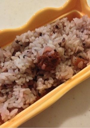 最強抗菌ご飯 ！ 梅干 黒米入り-レシピのメイン写真