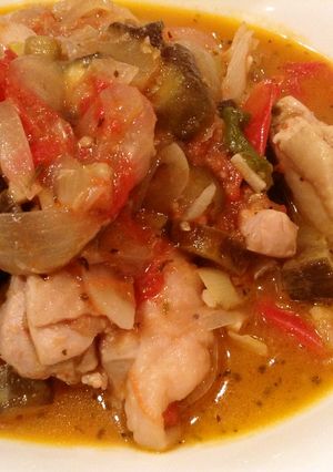 鶏肉と野菜のハーブ煮込み-レシピのメイン写真