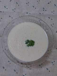 お豆腐の冷製スープ-レシピのメイン写真