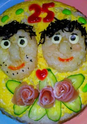 お寿司ケーキ∮-レシピのメイン写真