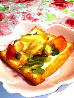 厚揚げdeピザ-レシピのメイン写真