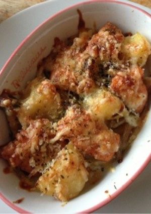 鮭とポテトのマヨチーズオーブン焼き-レシピのメイン写真