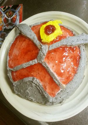 @仮面ライダーウィザード@ドームケーキ-レシピのメイン写真