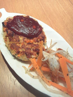 ちくわハンバーグ-レシピのメイン写真