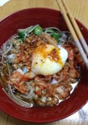 500円3杯、5分で栄養満点キムラ君そば-レシピのメイン写真