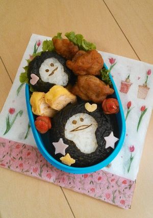 簡単♪白なめこおにぎり-レシピのメイン写真