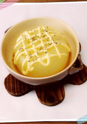 レンジで☆新玉ねぎのコンソメ蒸し-レシピのメイン写真