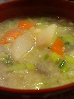 根菜たっぷり粕汁-レシピのメイン写真