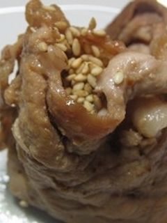 金ゴマでごはん豚肉巻き-レシピのメイン写真