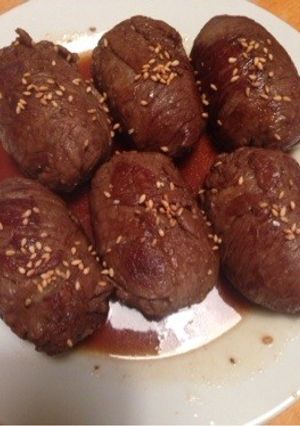 肉巻きおにぎり-レシピのメイン写真