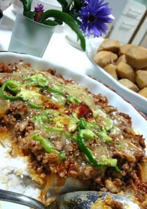 ＊旬の美味＊里芋のひき肉重ね焼き-レシピのメイン写真