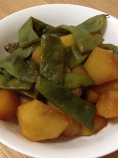 じゃがいもとインゲンの煮物-レシピのメイン写真