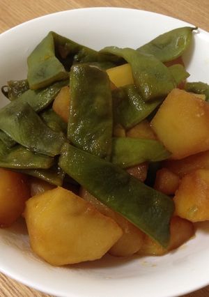 じゃがいもとインゲンの煮物-レシピのメイン写真