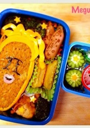 こびとづかん☆バイブスマダラ☆キャラ弁☆-レシピのメイン写真