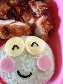 けろっぴおにぎり-レシピのメイン写真