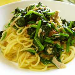 รูปของ ランチに☆ツナとほうれん草のパスタ