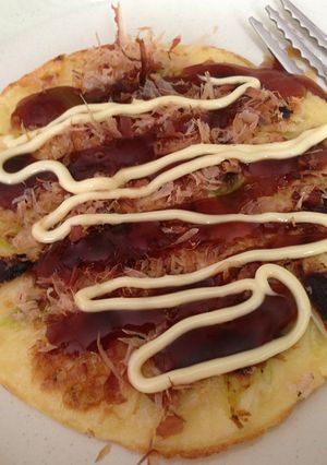 米粉deねぎ焼き-レシピのメイン写真