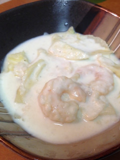エビと野菜のクリーム煮-レシピのメイン写真