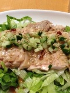 蒸し鶏の南蛮たれ-レシピのメイン写真
