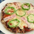 アメリカンなボリューム!ハンバーグピザ★